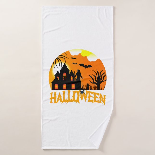 Halloween (Serviette de bain)