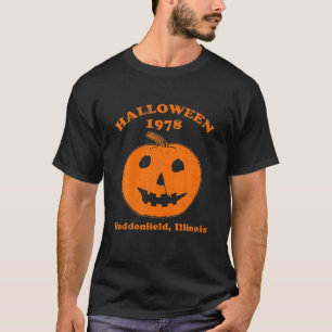 Halloween 1978 Holiday Spooky Gift Myers Pumpkin H T-Shirt