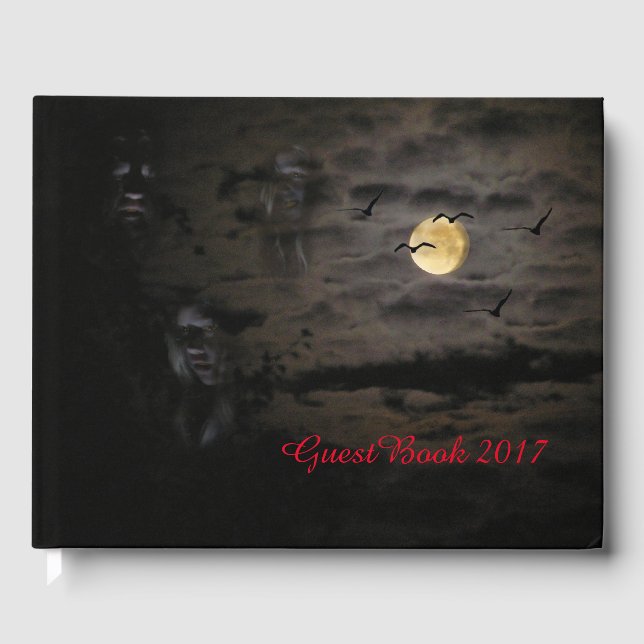 Halloween #1 guest book (Front)