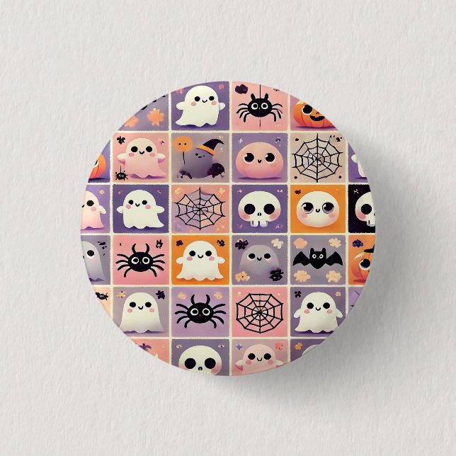 Halloween  1 inch round button (Front)