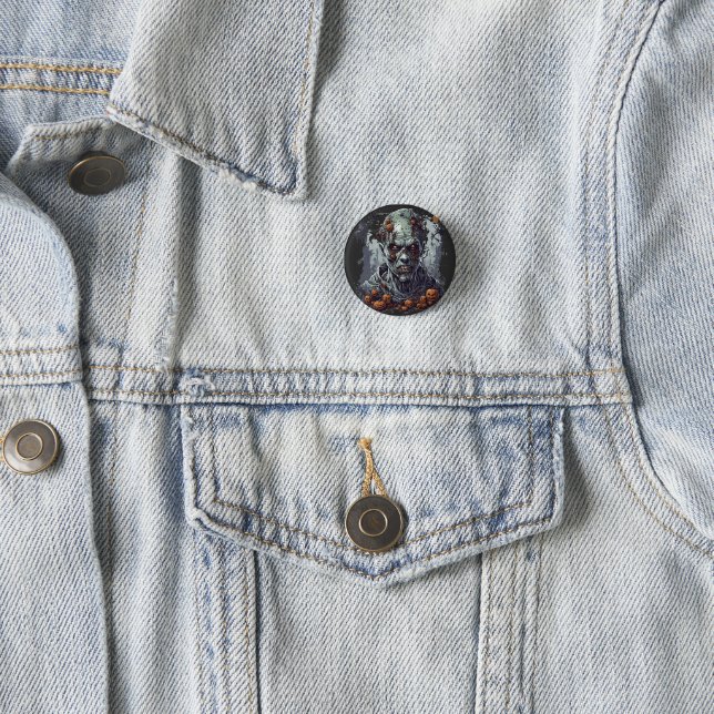Halloween 1 Inch Round Button (In Situ)