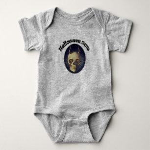 Halloween 2018 Skull Baby Bodysuit