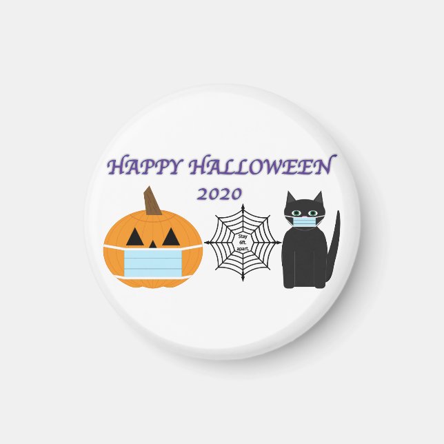 Halloween 2020 magnet (Front)