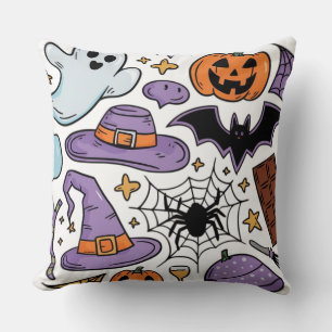 Halloween 2024 throw pillow