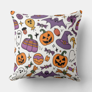 Halloween 2024 throw pillow