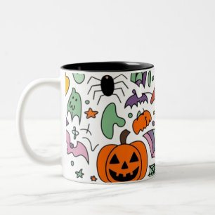 Halloween 2024 Two-Tone coffee mug