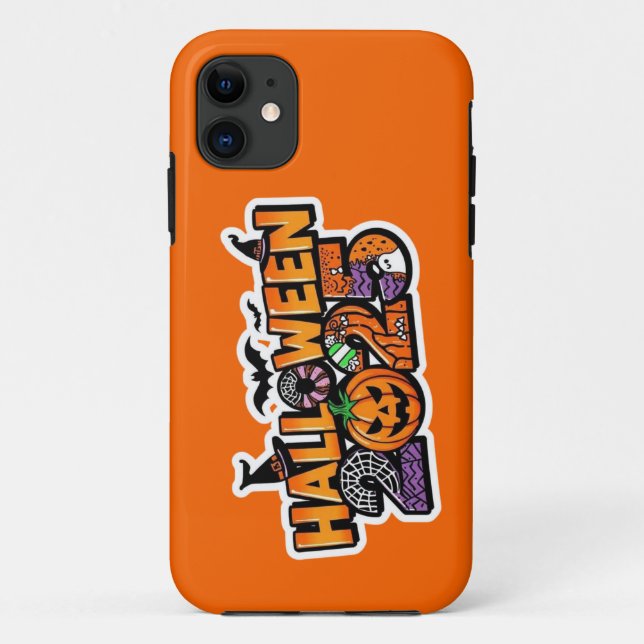 Halloween 2025 Magic – Festive Pumpkin Case-Mate iPhone Case (Back)