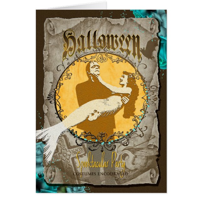 HALLOWEEN 2 - Carte de voeux (Devant)