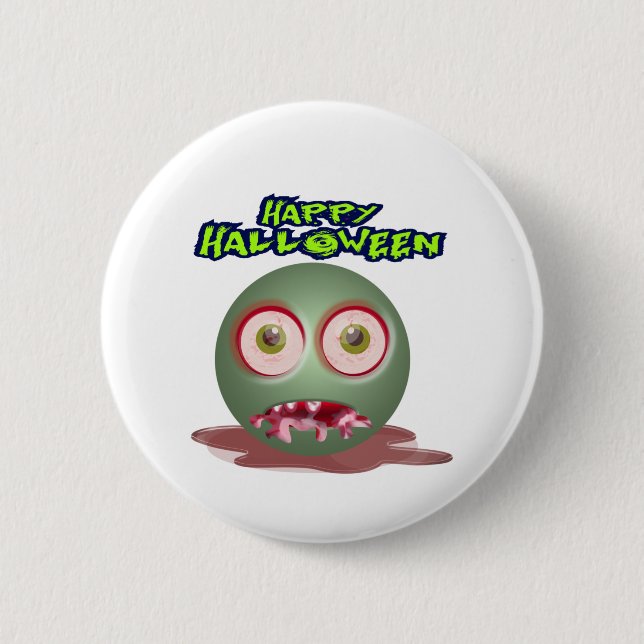 Halloween 2 Inch Round Button (Front)