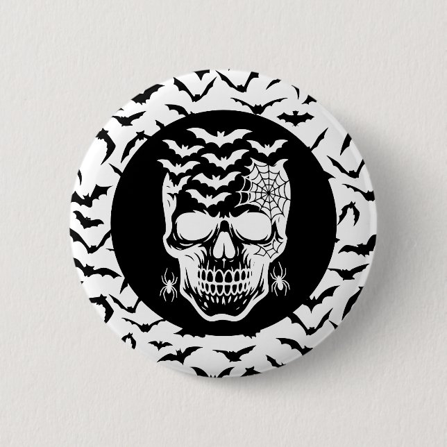 Halloween  2 inch round button (Front)