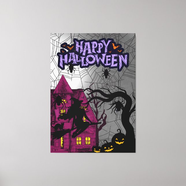Halloween 3 canvas print (Front)