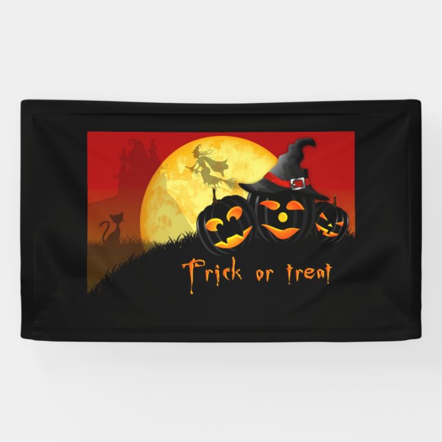 Halloween 3' x 5' Banner (Horizontal)