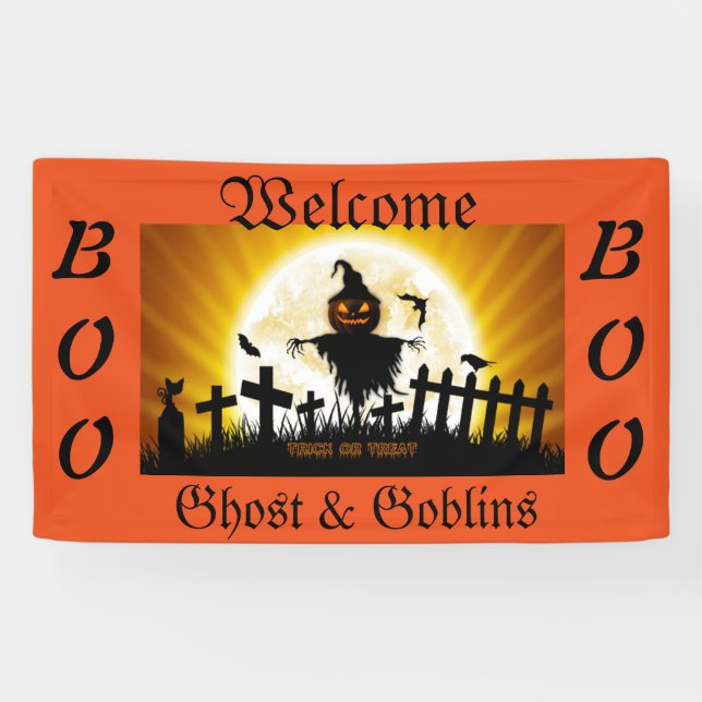 Halloween 3' x 5' Banner (Horizontal)