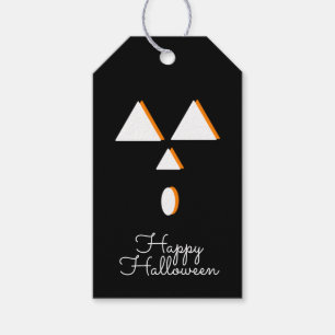 Halloween 3D Pumpkin Face Trick or Treat Candy Gift Tags