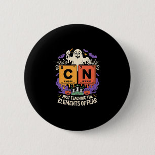 Halloween 67 Meme Science Chemistry Teacher Period 2 Inch Round Button