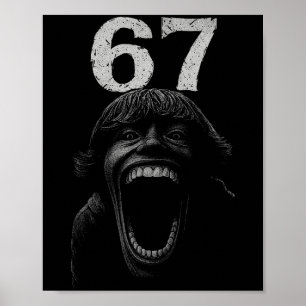 Halloween 67 Scp Horror Face Scary Costume Shirt H Poster