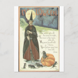 HALLOWEEN-6 POSTCARD