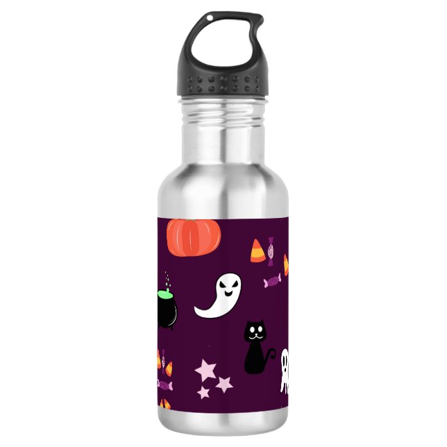 Halloween 710 Ml Water Bottle (Front)
