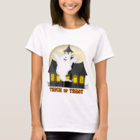 Halloween a hanté le T-shirt d'amusement de