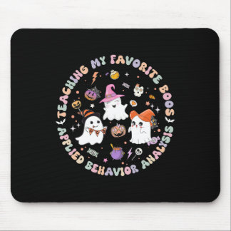 Halloween Aba Bcba Rbt Behaviour Analyst Ghost Neu Mouse Pad