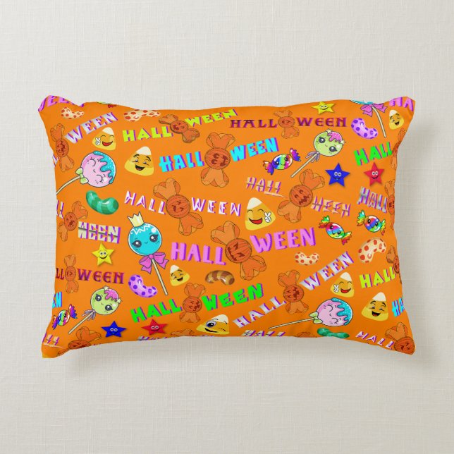 Halloween Accent Pillow (Front)