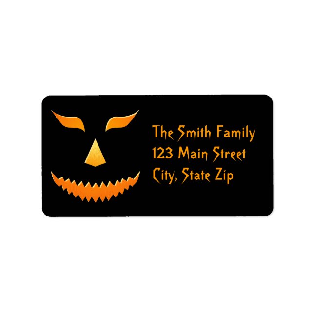 Halloween Address Labels (Front)