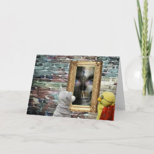 Halloween Adventure. Greeting Card
