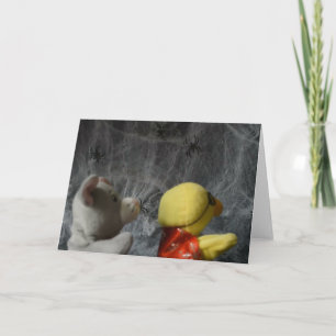 Halloween Adventure. Greeting Card