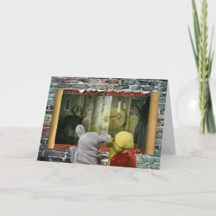 Halloween Adventure. Greeting Card