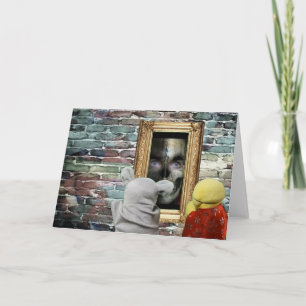 Halloween Adventure. Greeting Card