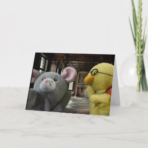 Halloween Adventure. Greeting Card
