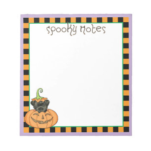 Halloween Affenpinscher Notepad