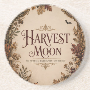 Halloween After Dark , Moody Candlelight Party Coaster