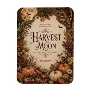 Halloween After Dark , Moody Candlelight Party Magnet