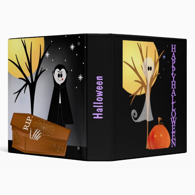 Halloween Album Binder (Background)