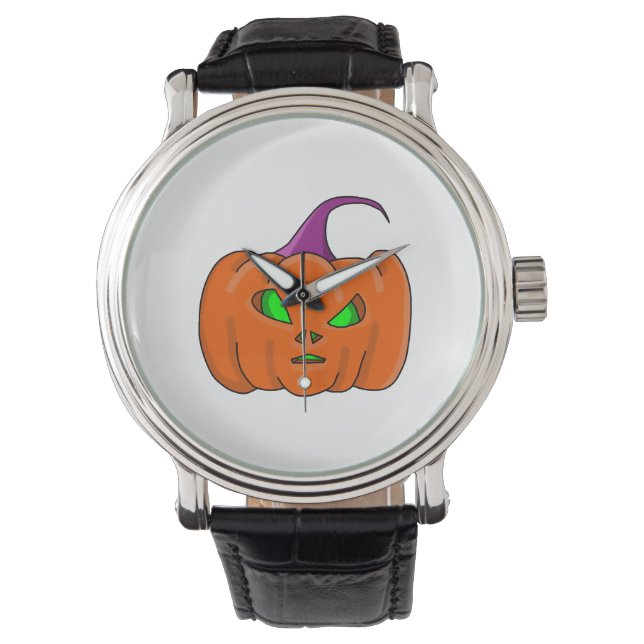 Halloween Alien Pumpkin Watch (Front)
