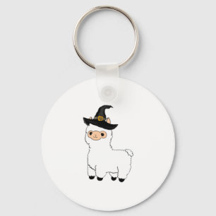 Halloween Alpaca Keychain