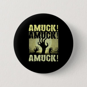 Halloween Amuck Amuck Halloween Birthday 2 Inch Round Button