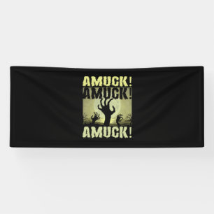 Halloween Amuck Amuck Halloween Birthday Banner