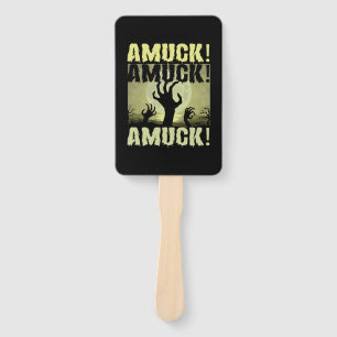 Halloween Amuck Amuck Halloween Birthday Hand Fan