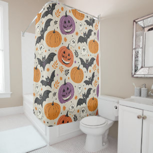 Halloween and autumn pattern