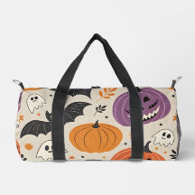 Halloween and autumn pattern
