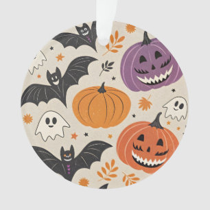 Halloween and autumn pattern   ornament