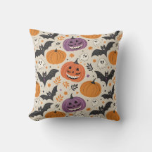 Halloween and autumn pattern
