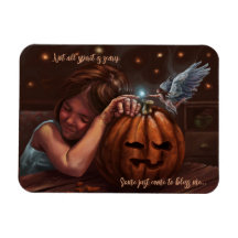Halloween angelic blessing cute original artwork