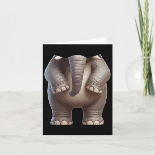 Halloween Animal Costume Cosplay Elephant Matching Card