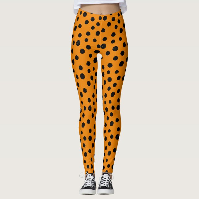 Halloween Animal Pattern  Leggings (Front)