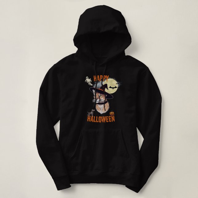 halloween animals hoodie (Design Front)