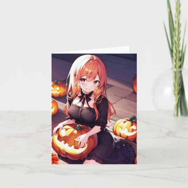 Halloween Anime J Card (Front)
