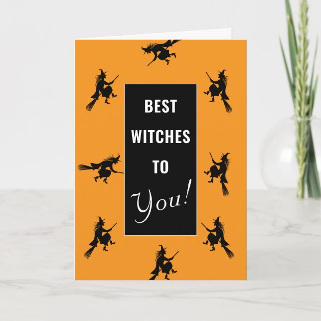 Halloween Anniversaire drôle Carte pliée (Devant)
